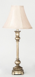 Lámpara sobremesa Sajonia 59 cms Plata