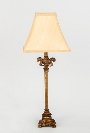 Lámpara sobremesa Bremen 59 cms oro