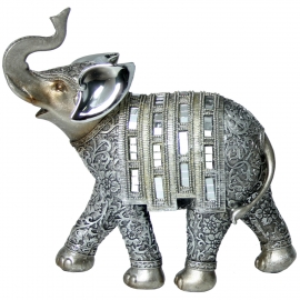 Figura Elefante Resina 11,5x5,5x13 cms
