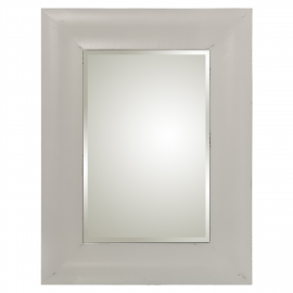 Espejo Madera Blanco Decapado 60x2x80cms