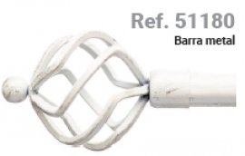 Barra Metal 120x210 Blanco