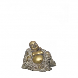 Figura Poliresina Buda 11,5x17x14cms