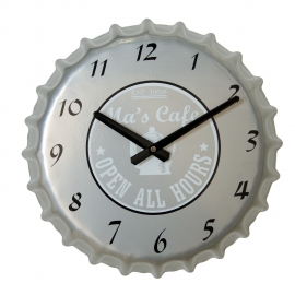 Reloj Pared Metal 35x5cms