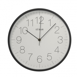 Reloj Pared Acrílico Negro o Blanco 30cm