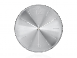 Reloj Pared Aluminio 30cms