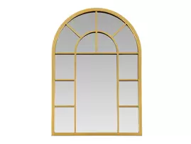 Espejo Pared Arco Met. Dorado 80x56cm