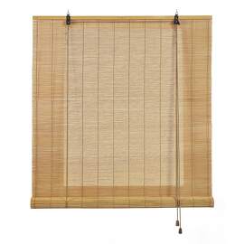 Estor Enrollable Bambú Ocre 90x175cm