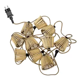 Guirnalda Cable/Solar Bambú